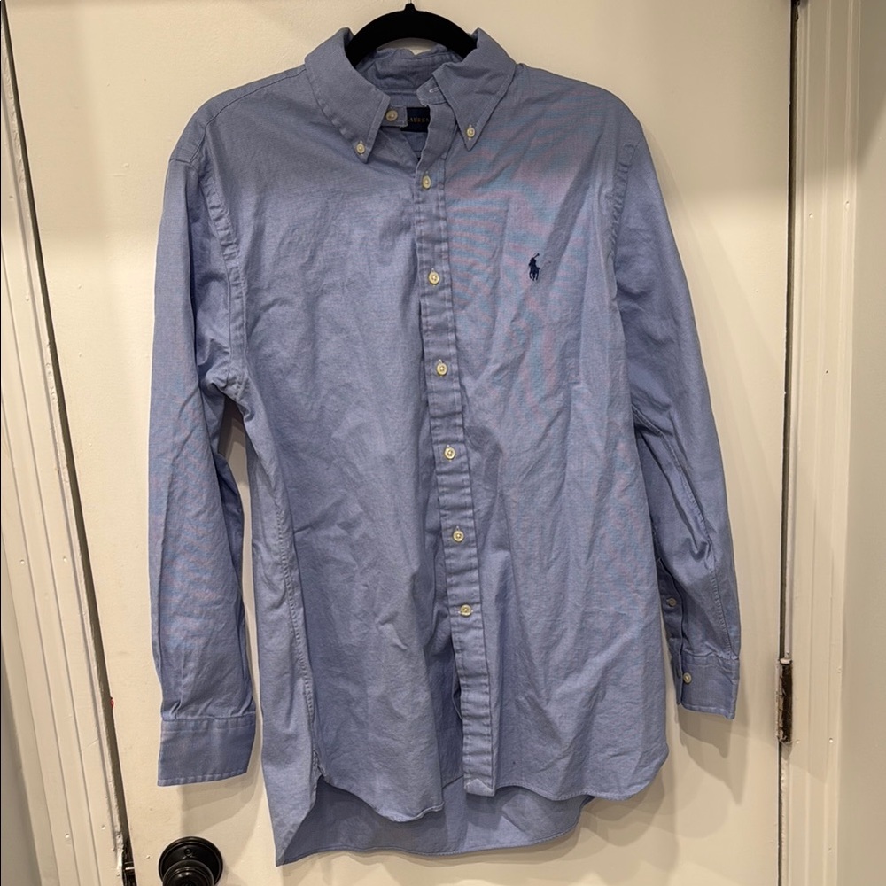 Like New Condition Polo by Ralph Lauren Men's Blue Shirt